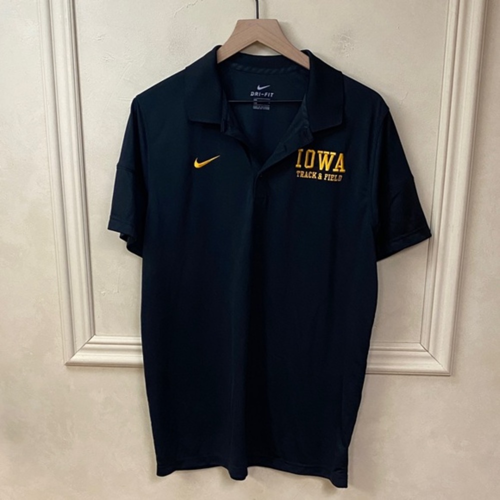 Nike Iowa Hawkeyes Track & Field Polo